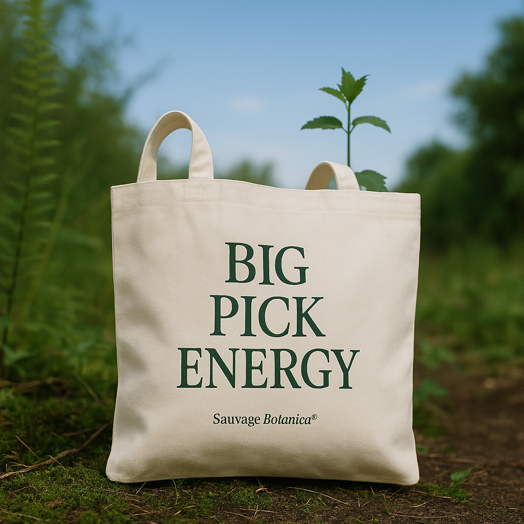 'BIG PICK ENERGY' ORGANIC TOTE BAG