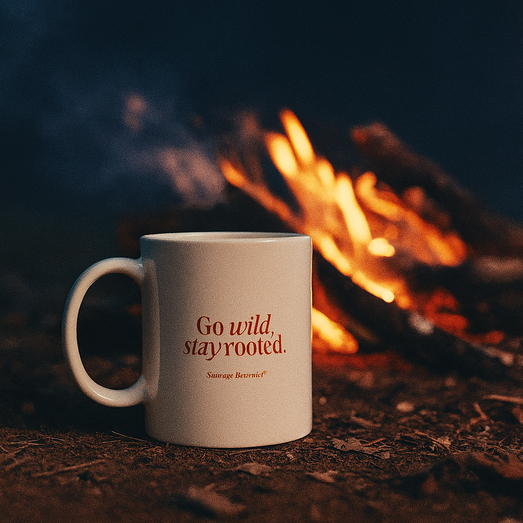 'GO WILD, STAY ROOTED' Mug