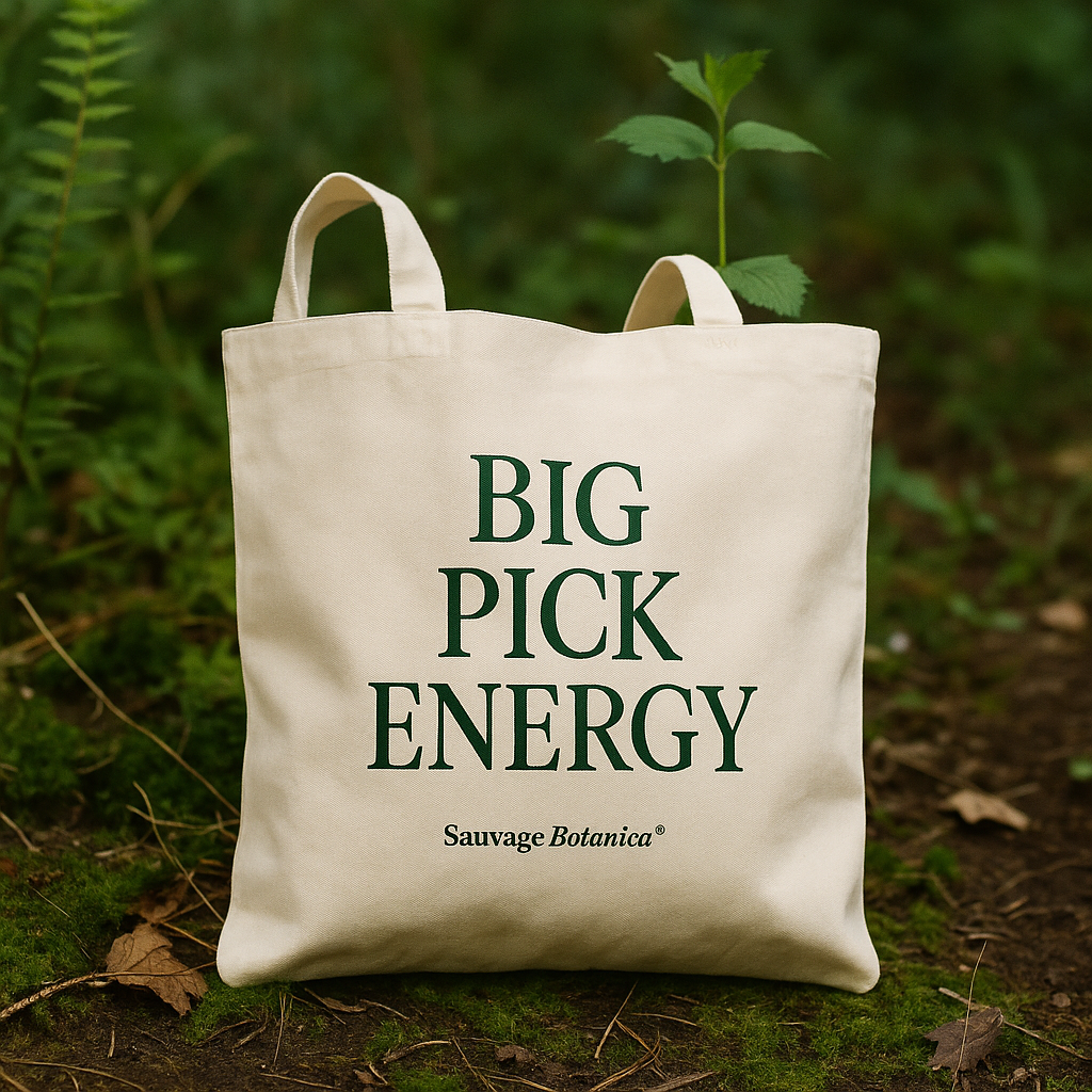 'BIG PICK ENERGY' ORGANIC TOTE BAG